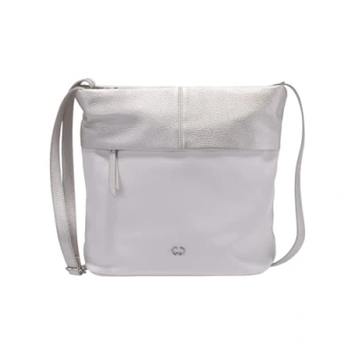 Afbeelding van GERRY WEBER Schoudertas Keep In Mind Shoulder Bag LVZ Metallic Cold Wit