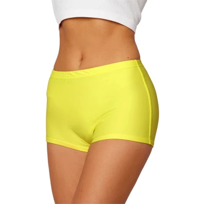 Afbeelding van Merry Style HI Leila Dames Zwembroek Zwemshorts Bikinibroekje Elastische tailleband Polyamide &amp; Elastaan Geel (1195) 44