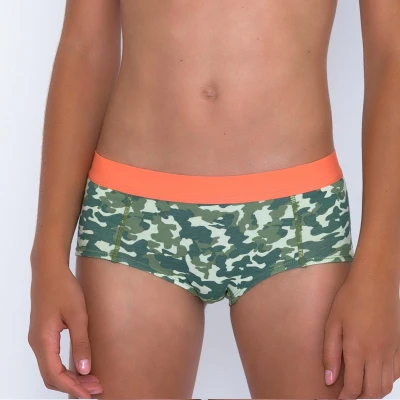 Afbeelding van Boobs &amp; Bloomers Jackie Meisjes Boxer Camouflage print Maat XXS