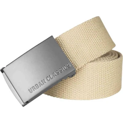 Afbeelding van Urban Classics Riem, Heren, Maat: One Size, Beige