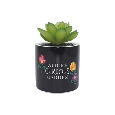 Afbeelding van Disney Plantenpot, Steengoed, Zwart, 150ml