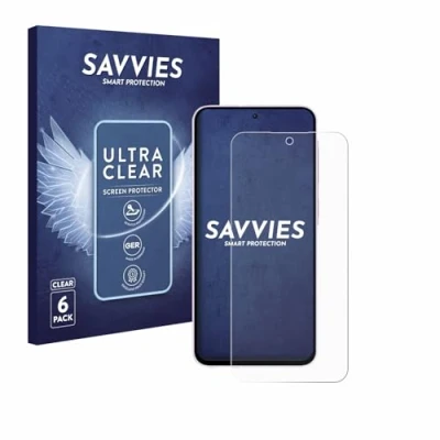 Afbeelding van Savvies (6 Stuks) Schermbeschermer voor Samsung Galaxy A56 5G Screen Protector Ultra Transparant