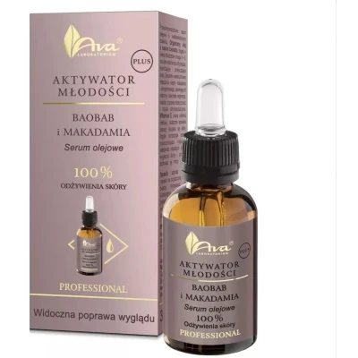 Afbeelding van AVA Cosmetics Youth Activator PLUS BAOBAB &amp; MACADAMIA 30ml