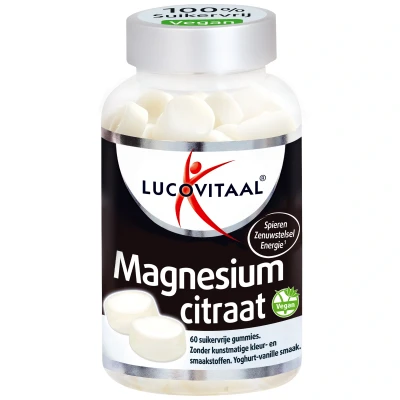 Afbeelding van Stapel tot 60% korting Lucovitaal Magnesium Citraat (60 Gummies)