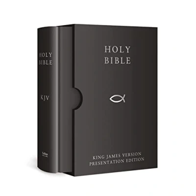 Afbeelding van HOLY BIBLE: King James Version (KJV) Black Presentation Edition