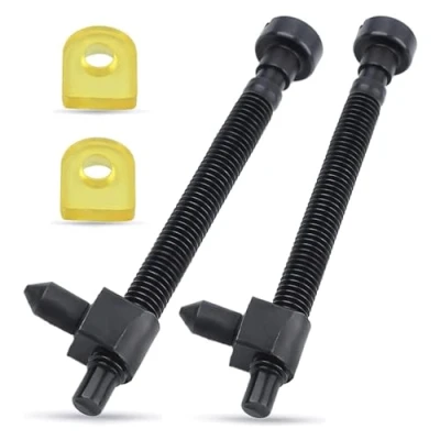 Afbeelding van Haishine 2 stuks Kettingspanner Schroef voor Husqvarna 42 44 50 51 55 Rancher 234 238 242 246 133 444 Kettingzaag 501537101, 501 54 63 01