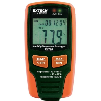 Afbeelding van Extech RHT20 Datalogger voor luchtvochtigheid en temperatuur 0 % Hrel 100 functie