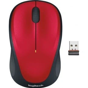 Afbeelding van Logitech M235 (Draadloze), Muis, Rood