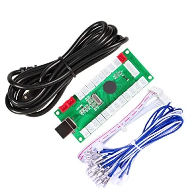 Afbeelding van EG STARTS Zero Delay USB encoder voor PC Games Controller Arcade joystick Mame Jamma Parts (gebruikt 5Pin + toetsen type Happ)