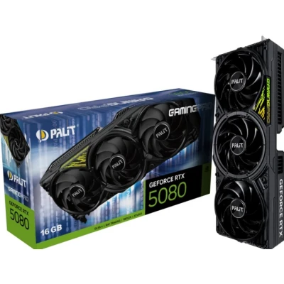 Afbeelding van VGA Palit RTX5080 16GB GamingPro V1 GDDR7,HDMI,3xDP