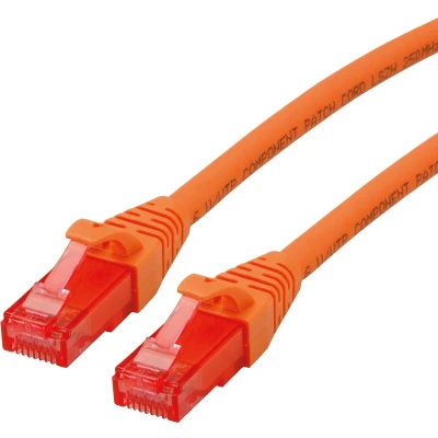 Afbeelding van ROLINE Patchkabel Cat.6 UTP, Component Level, LSOH, oranje, 1 m