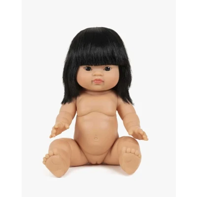Afbeelding van Minikane Pop Jade Gordi Zwart Haar