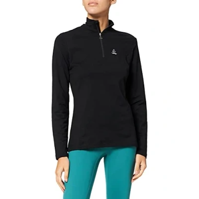 Afbeelding van Loeffler Transtex Basic Lange Mouwenshirt Zwart M Vrouw