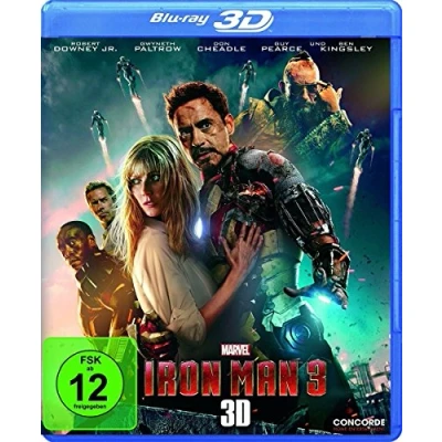 Afbeelding van Iron Man 3 3D/Blu ray