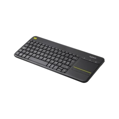 Afbeelding van Logitech K400 Plus Tv toetsenbord RF Draadloos QWERTZ Tsjechisch Zwart