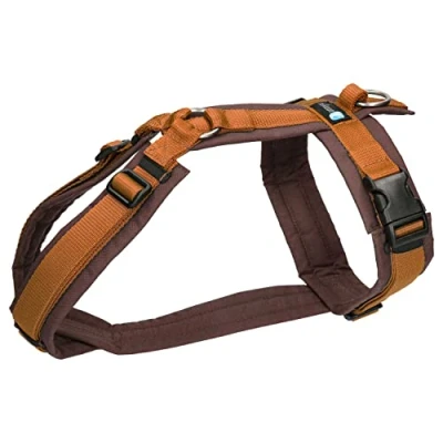 Afbeelding van anny x Borstharnas Fun bruin barnsteen Gr. XS