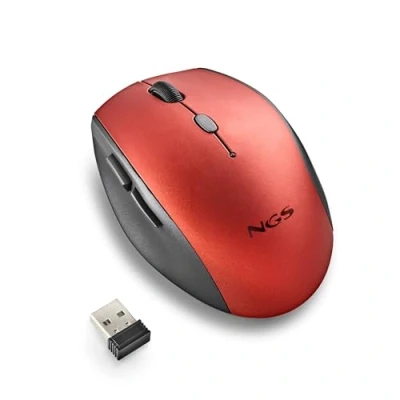 Afbeelding van Wireless muis NGS BEERED Rood