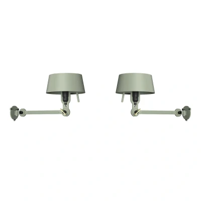Afbeelding van Tonone Bolt Bed Underfit wandlamp install set van 2 Flux Green
