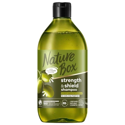 Afbeelding van Nature Box Olive Shampoo 385ML