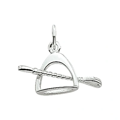 Afbeelding van Zilveren Hanger stijgbeugel en zweep 1003691