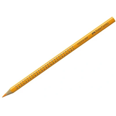 Afbeelding van Kleurpotlood Faber Castell GRIP 09 donker chroomgeel doos met 12 stuks