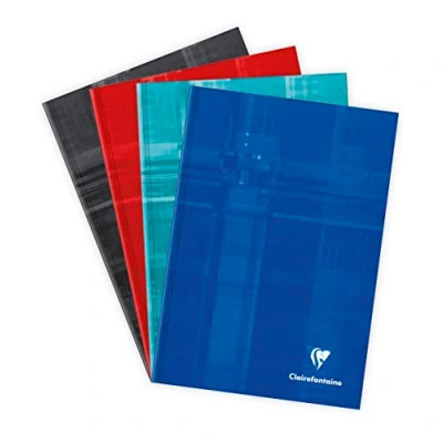 Afbeelding van Notitieboek hardcover A5 (14,8x21cm) 96 blad uni