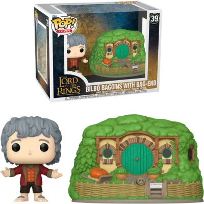 Afbeelding van Lord of the Rings Funko Pop Vinyl: Bilbo Baggins &amp; Bag End