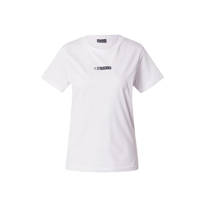 Afbeelding van Hummel Hmloffgrid Tshirt print, Dames, Maat: 36, White forged iron