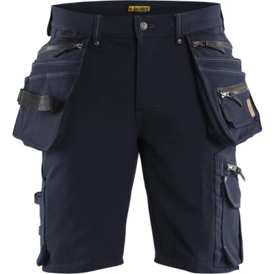 Afbeelding van Blaklader Short 4 weg stretch X1900 1988 1644 Donker marineblauw/Zwart