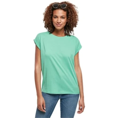 Afbeelding van Urban Classics Extended Shoulder Tshirt basic, Dames, Maat: 3XL, Freshseed