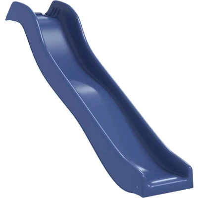 Afbeelding van Kinderglijbaan 174x38 cm polypropeen blauw