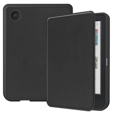 Afbeelding van Cazy Hoes geschikt voor Kobo Clara Colour BW Tolino Shine Color E reader Folio Zwart