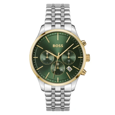 Afbeelding van HUGO BOSS heren Avery horloge HB1514159 in de kleur Zilver