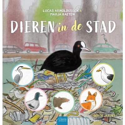 Afbeelding van Dieren in de stad (Hardback)