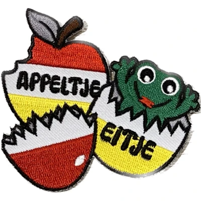 Afbeelding van Embleem Oeteldonk Appeltje Eitje