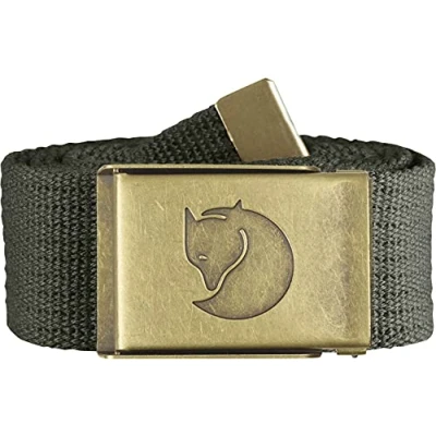 Afbeelding van Fjällräven Canvas Brass Riem Mountain Grey Grijs Broekriem