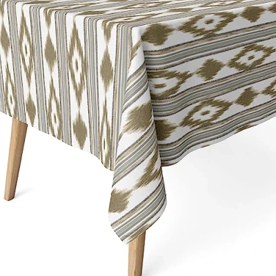 Afbeelding van MARTINA HOME Tafelkleed van hars, eilanden, bruin, 100 x 140 cm
