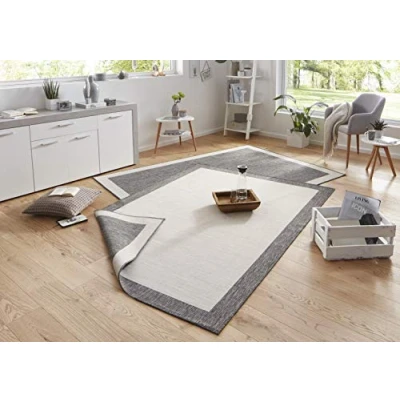 Afbeelding van Loper Panama 80x150cm Grijs Modern Vloerkleed 123vloerkleed.nl is de online webshop voor vloerkleden en woonaccessoires.