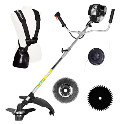 Afbeelding van BRAST® 4 takt benzine 2 in 1 bosmaaier maaier gazon trimmer