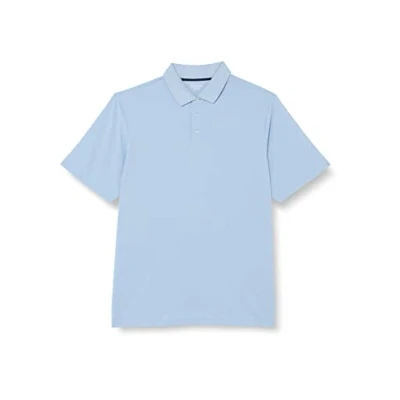 Afbeelding van Amazon Essentials Men&#039;s Sneldrogend golfpoloshirt met normale pasvorm (verkrijgbaar in grote en lange maten), Licht Blauw, M