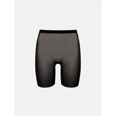 Afbeelding van Wolford dames Tulle Control corrigerende short van mesh in de kleur Zwart, maat: 36