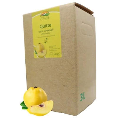 Afbeelding van BLEICHHOF® Kweepepersap direct sap, veganistisch, bag in box (1x3l)