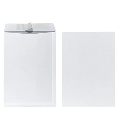 Afbeelding van Herlitz verzendtas C4 90 g zelfklevend, 25 stuks met binnendruk in folieverpakking, gelast, wit