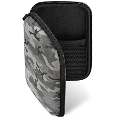 Afbeelding van deleyCON Navigatie Tas Case voor Navigatieapparaten 4,3 Inch &amp; 5 (14,6 x 9,3 3,4 cm) Robuust Stootvast 2 Binnenvakken Zwart/Camouflage