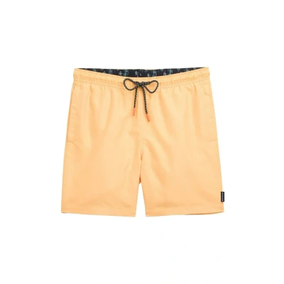 Afbeelding van TOM Tailor Basic Zwemshorts, Heren, Maat: XXL, Peachy orange