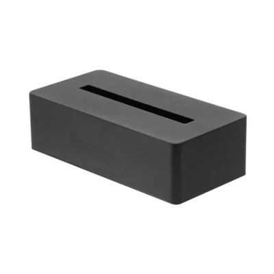Afbeelding van Yamazaki Tissuehouder Tower Zwart 26,5x13,5x7,5cm