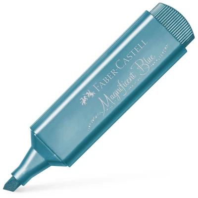 Afbeelding van Fluoriscerende Markeerstift Faber Castell Textliner 46 Elektrisch blauw 10 Stuks