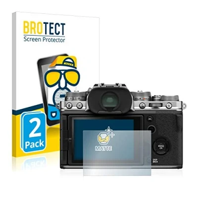 Afbeelding van BROTECT (2 Stuks) Antireflecterende Beschermfolie voor Fujifilm X T4 Anti Glare Screen Protector, Mat, Ontspiegelend