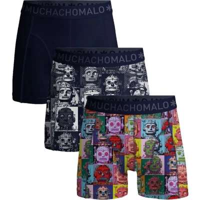 Afbeelding van Muchachomalo boxershort Robotheads (set van 3)