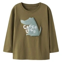 Afbeelding van NAME IT NMMVAGNO LS LOOSE TOP Jongens Lange mouwen shirts maat 116